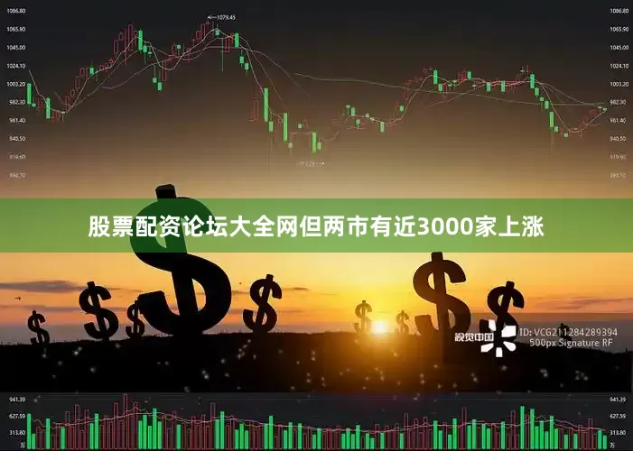 股票配资论坛大全网但两市有近3000家上涨