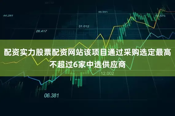 配资实力股票配资网站该项目通过采购选定最高不超过6家中选供应商